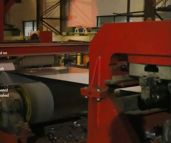 Alu-Zinc coating process